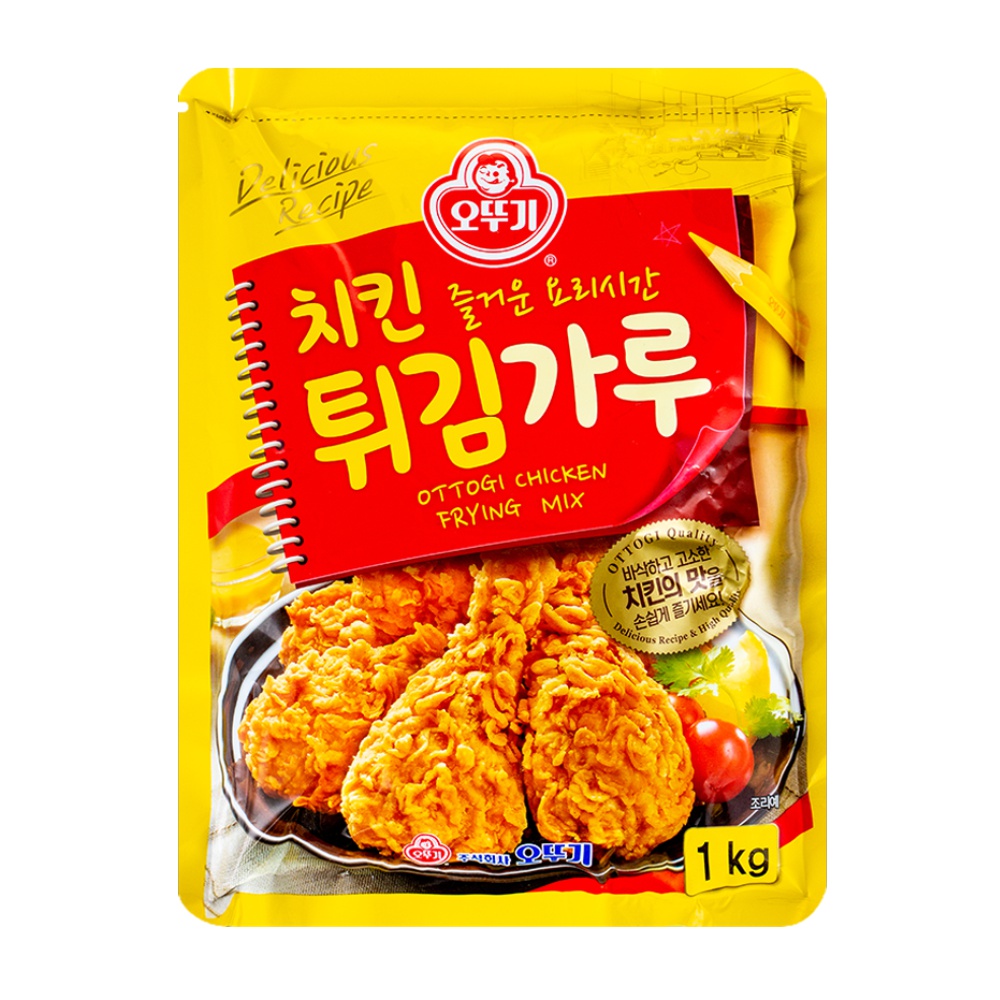 韩国进口不倒翁炸鸡粉1kg大袋装