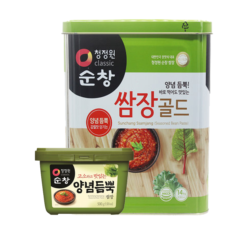 韩国进口清净园包饭酱500g/14kg
